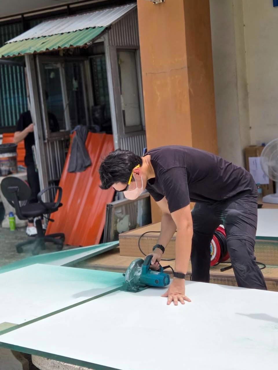 Work in progress during the 2026 toilet renovation project, photo 7 of 9